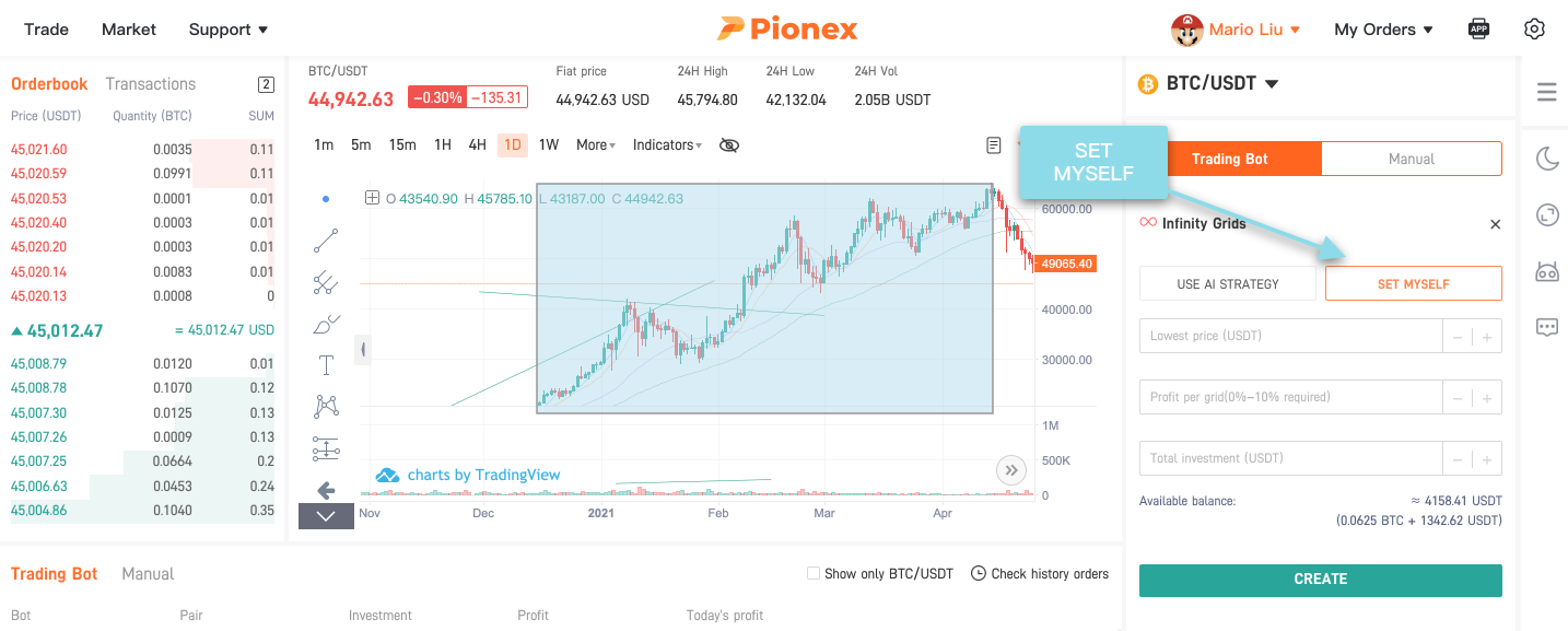 Infinity polling exception. Bot.infinity_polling. торговый грид бот от bybit.