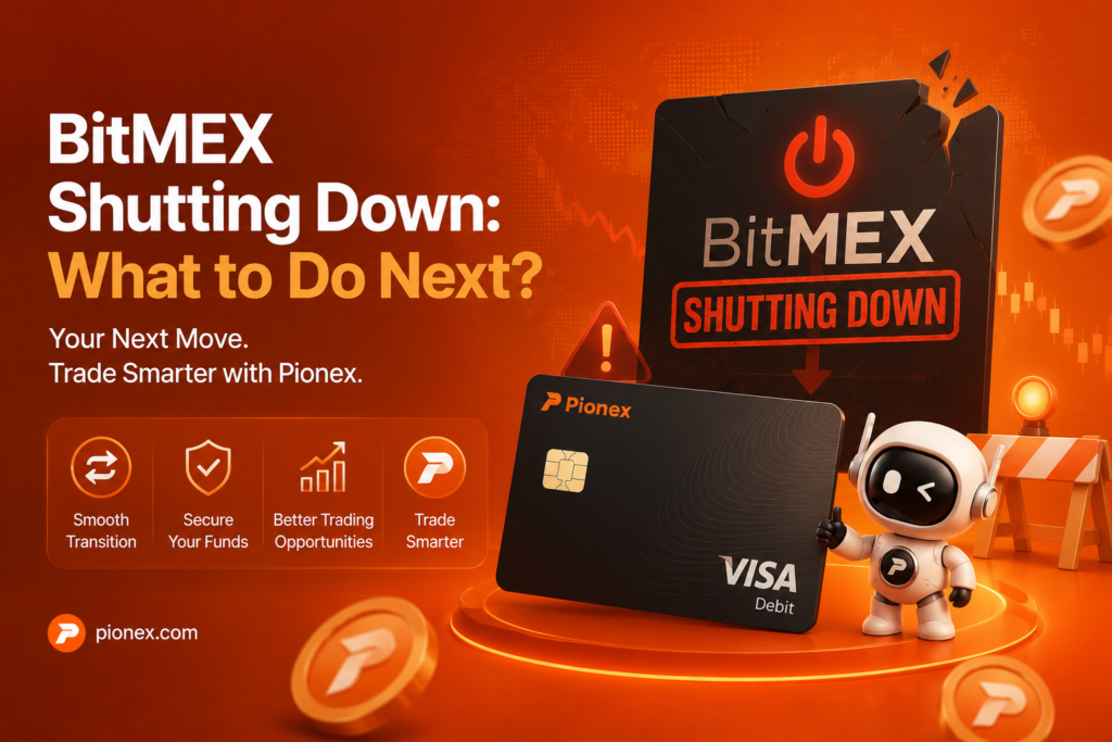 BitMEX shutting down with Pionex shown as an alternative