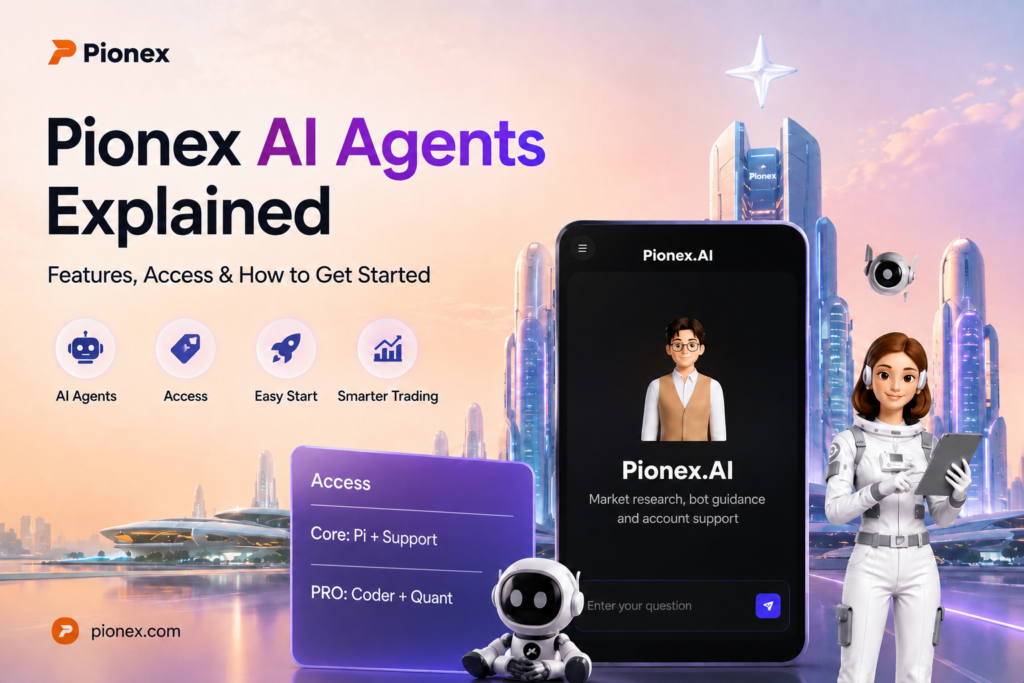Pionex AI Agents Explained guide to features, access and getting started