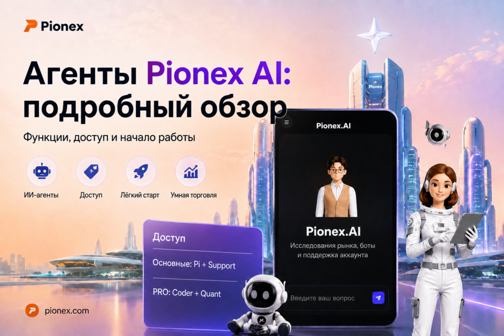 Руководство по агентам Pionex AI: функции, доступ и начало работы