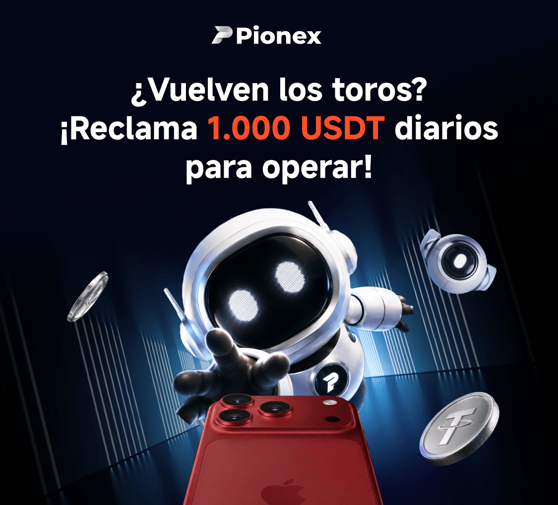 Campaña Pionex BB-2609 con 1.000 USDT diarios en bonos de futuros